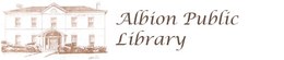Albion Public Library Logo